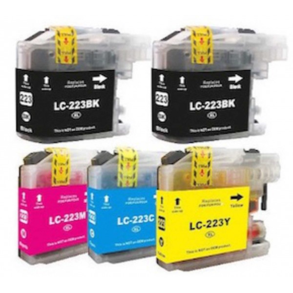 cartuccia brother lc223 nera compatibile per brother j4620 j4420 j4625 j5625 j4120 j5320 j5720 lc 223 capacita 20ml